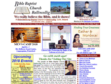 Tablet Screenshot of biblebc.com